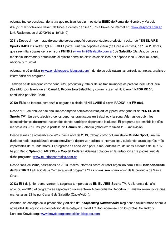 Curriculum vitae extranjero picture