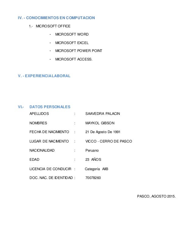 curriculum vitae microsoft curriculum