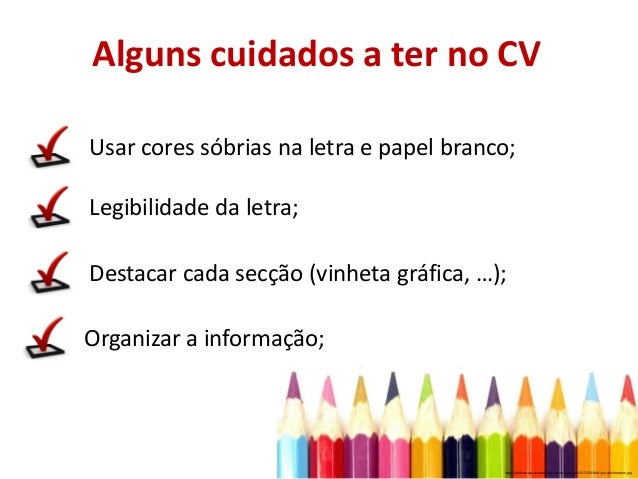 Como fazer um Curriculum vitae