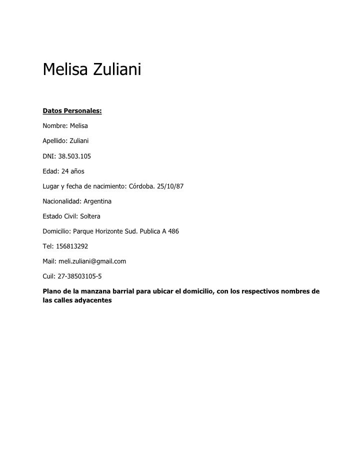 curriculum vitae meli bien hecho 2 728