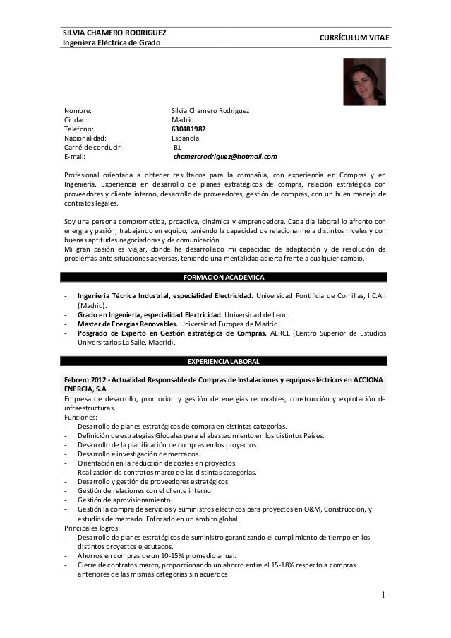 Curriculum Vitae Schr