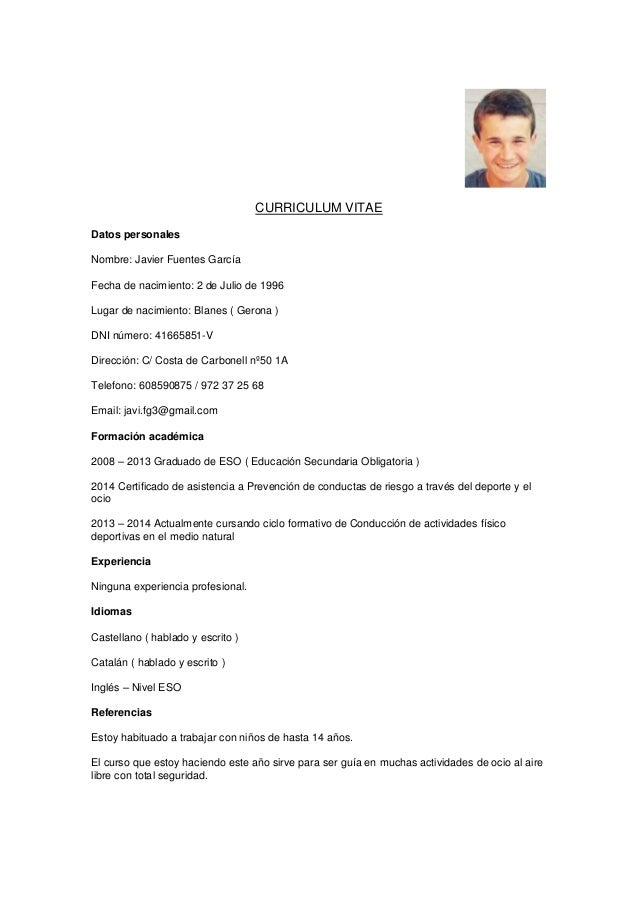 curriculum vitae 1 1 638