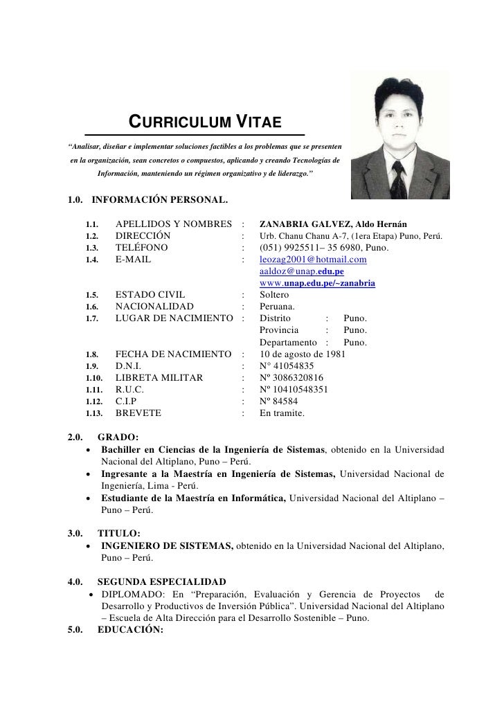 ejemplo de curriculum vitae para estudiantes de preparatoria