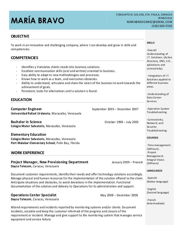 Curriculum Vitae 2010 English