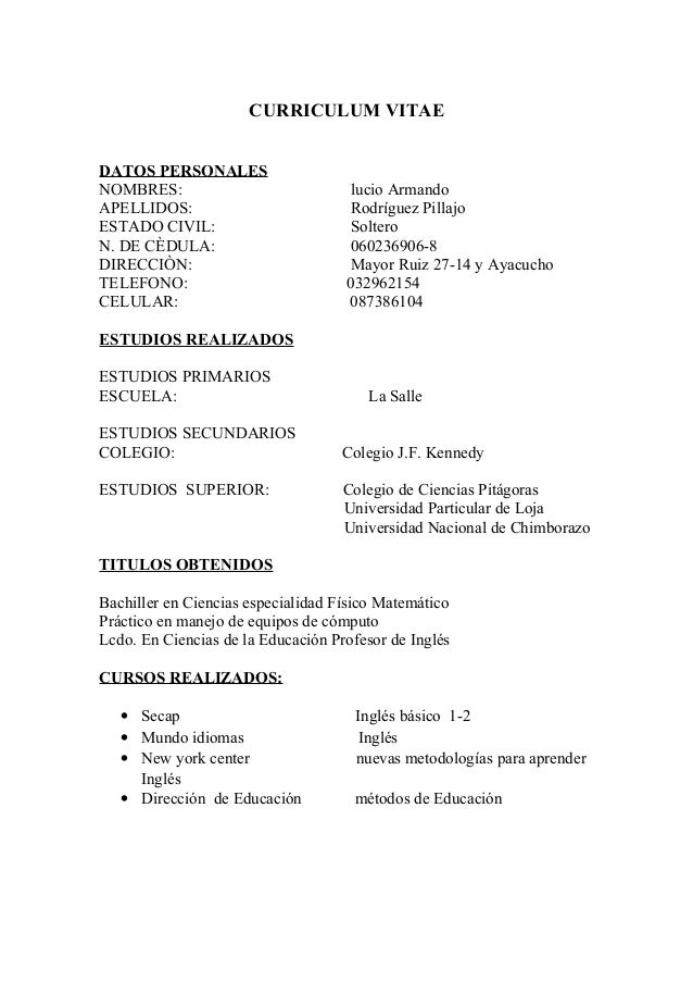curriculum vitae traducir al ingles curriculum vitae traducir al ingles