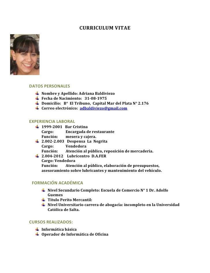 curriculum vitae de adriana 1 728