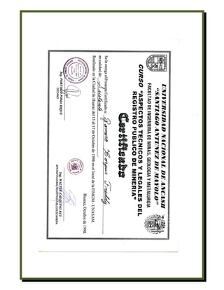 Curriculum Vitae de Freddy Romero Corpus