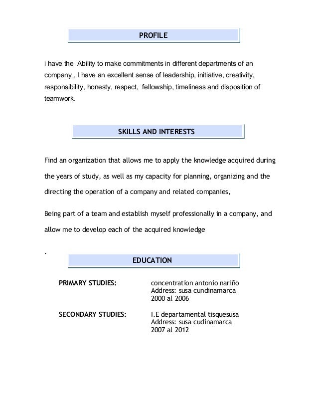 Resume questions and answers picture