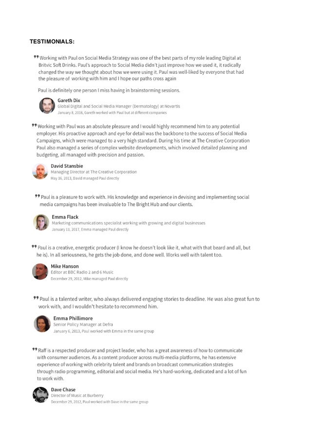 social media skills cv skills for a cv