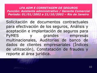 Curso de Calidad Total - Escuela de Ingeniería de UFMG(Fundación Cristiano Ottoni) 1997Calidad en la Atención al Cliente – SUL AMÉRICA / GEDAQ – 1997
