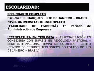 Curso de Gerenciamiento eficaz – Petrobrás/ RJ – 1992