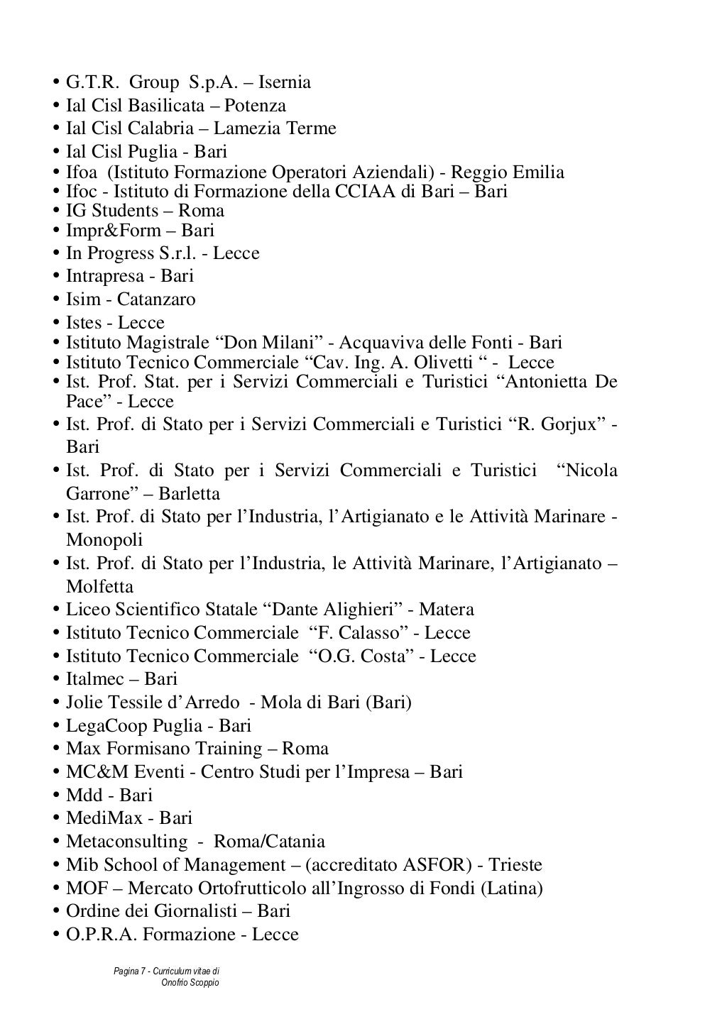 Resume summary examples picture