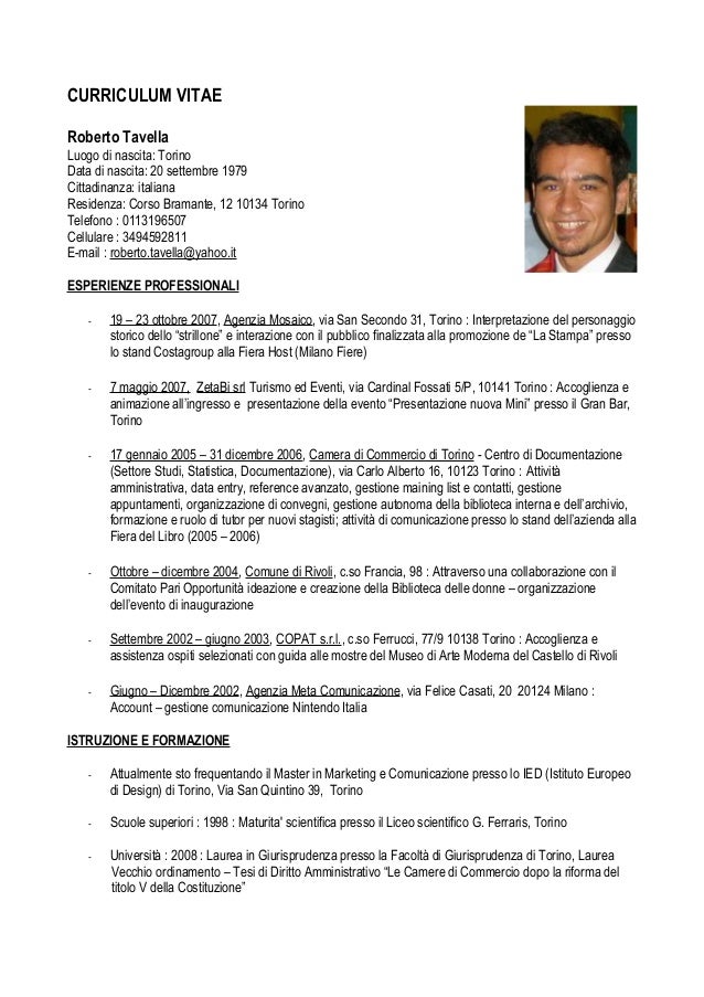 barista cv