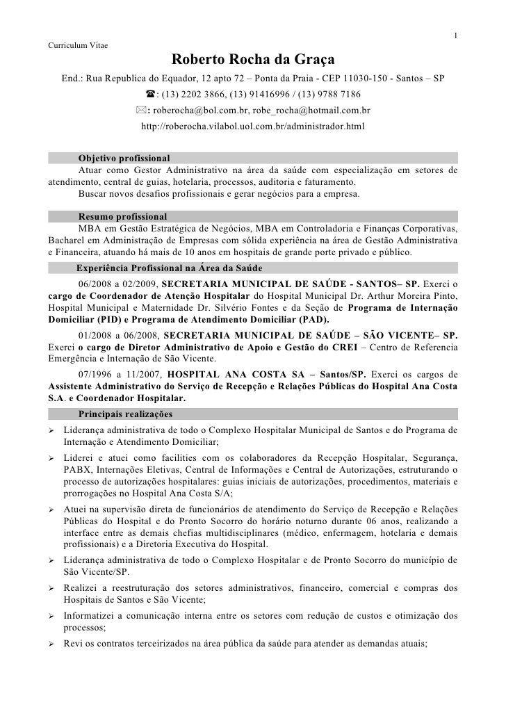 curriculum vitae saude 11 1 728