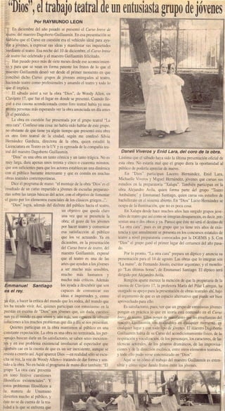 Curriculum artistico