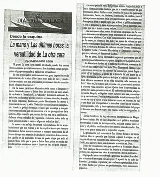 Curriculum artistico