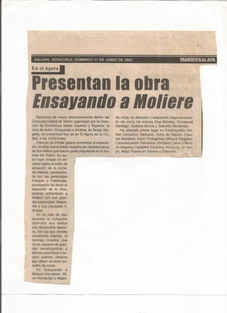 Curriculum artistico