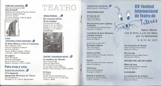 Curriculum artistico