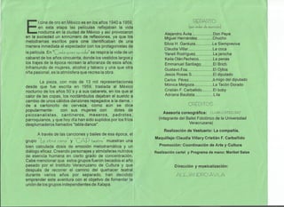 Curriculum artistico