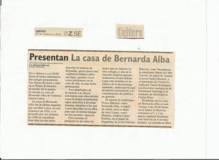 Curriculum artistico