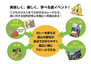 富山カレーフェスタ企画案