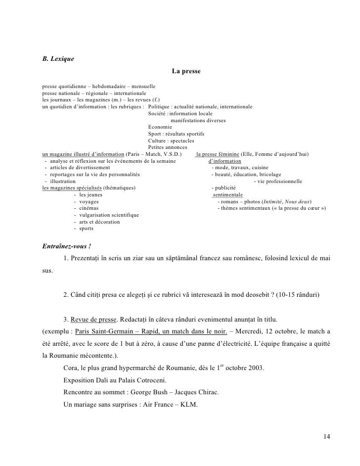 Fisa De Prezentare In Franceza Model De Scrisoare In Limba Franceza - Scrisoare Blog