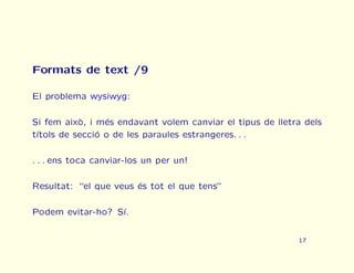 Curs urgent de traducci automtica