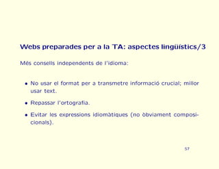 Curs urgent de traducci automtica