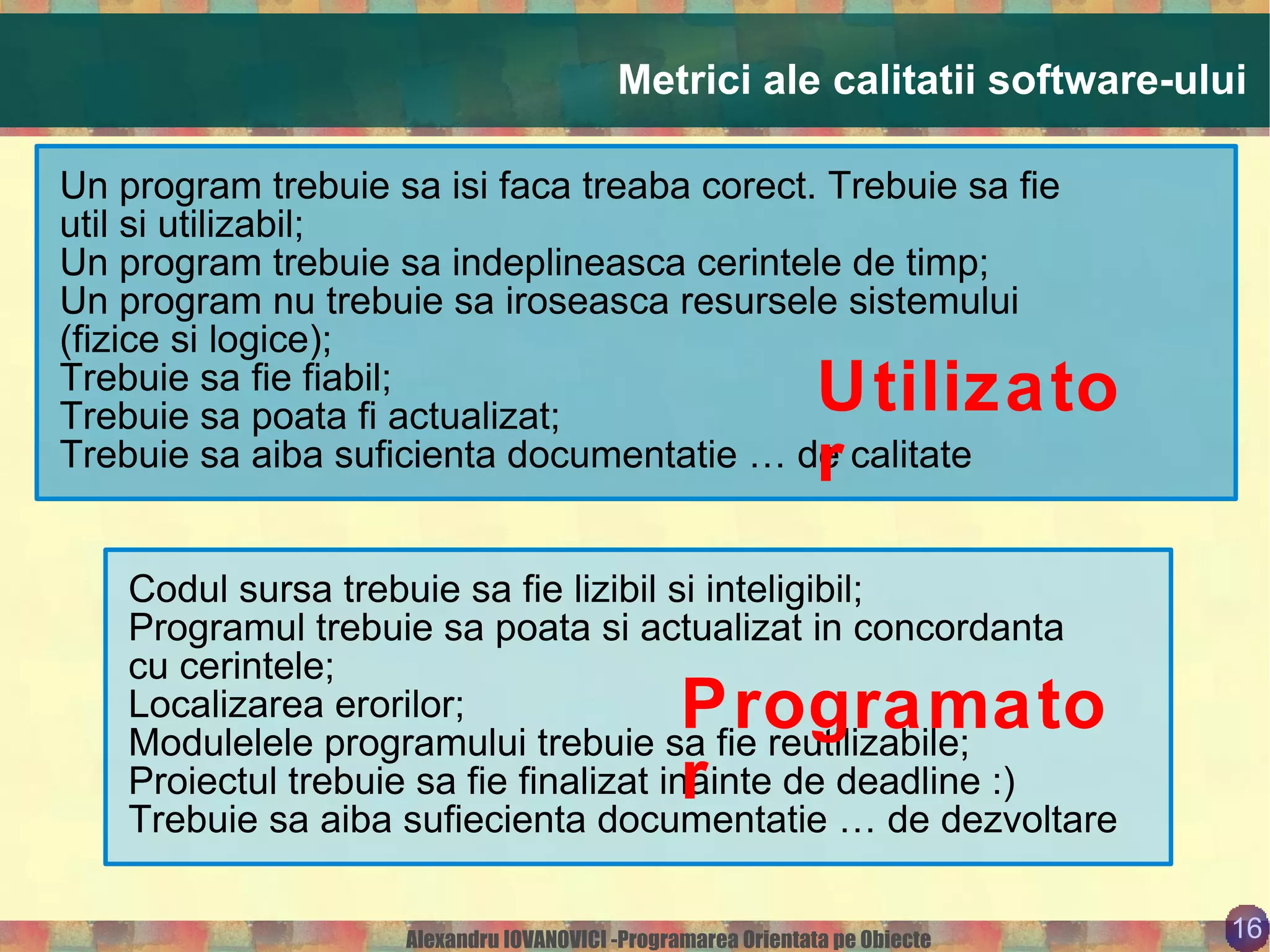 Moştenire şi polimorfism 