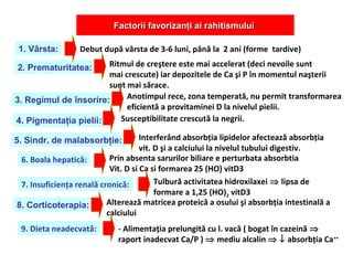 Curs 18,19 malnutritia si rahitismul (1) | PPT