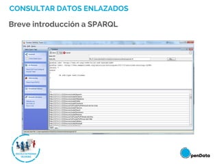 CONSULTAR DATOS ENLAZADOS
Breve introducción a SPARQL
 