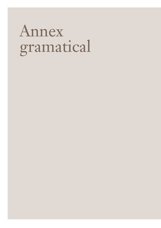 Annex
gramatical
 