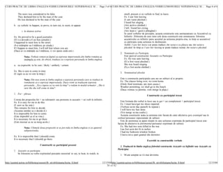 CURS PRACTIC DE LIMBA ENGLEZA-VERBULI/MODURILE NEPERSONALE SI ... Page 3 of 6 CURS PRACTIC DE LIMBA ENGLEZA-VERBULI/MODURILE NEPERSONALE SI ... Page 4 of 6


             The news was considered to be false.                                                                          smell, precum si cu verbele to find, to leave.
             They declared him to be the man of the year.                                                                  Ex. I saw him leaving
             He was declared to be the man of the year.                                                                    (L-am vazut plecând.)
                                                                                                                           I heard her singing.
         b. cu verbele: to happen, to prove, to turn out, to seem, to appear                                               (Am auzit-o cântând.)
                                                                                                                           I left / found her crying.
                 ¡   la diateza activa:                                                                                    (Am lasat-o / gasit-o plângând.)
                                                                                                                           In cazul verbelor de perceptie, aceasta constructie este asemanatoare cu Acuzativul cu
         Ex. He proved to be a good journalist.                                                                            Infinitiv. Diferenta de sens intre cele doua constructii este urmatoarea: folosirea
         (El s-a dovedit a fi un bun jurnalist.)                                                                           acuzativului cu infinitiv pune accentul pe actiunea propriu-zisa, in timp ce acuzativul
         I happened to meet him in the street.                                                                             cu participiu arata actiunea in desfasurare.
         (S-a intâmplat sa-l intâlnesc pe strada.)                                                                         Astfel: I saw her leave s-ar putea traduce Am vazut-o ca pleaca sau Am vazut-o
         If I happen to meet him, I will tell him where you are.                                                           plecând. In timp ce I saw her leaving se poate traduce numai Am vazut-o plecând.
         (Daca se va intâmpla sa-l intâlnesc, ii voi spune unde esti.)
                                                                                                                       2. Nominativ cu Participiu
                     Nota: Trebuie remarcat faptul ca expresia impersonala din limba româna se                            Este pasivul constructiei Acuzativ cu Participiu:
                     intâmpla sa este, de obicei, tradusa cu o expresie personala in limba engleza.                       Ex: He was seen leaving.
                                                                                                                          (El a fost vazut plecând.)
         a. cu expresiile: to be sure / likely / unlikely / certain                                                       She was heard singing.
                                                                                                                          (Ea a fost auzita cântând.)
         Ex. She is sure to come in time.
         (E sigur ca ea va veni la timp.)                                                                              3. Nominativul absolut

                                                                                                                       Este o constructie participiala care are un subiect al ei propriu.
                     Nota: Din nou avem in limba engleza o expresie personala care se traduce in
                     româneste cu o expresie impersonala. Daca vrem sa traducem expresia                               Ex: The classes being over, we went home.
                     personala: „Ea e sigura ca va veni la timp" o redam in modul urmator: „She is                     (Orele fiind terminate, am mers acasa.)
                     sure the she will come in time".                                                                  Weather permitting, we shall go to the beach.
                                                                                                                       (Daca vremea va permite, vom merge la plaja.)
         1. For – phrase
                                                                                                                                                   Constructie cu participiul trecut
         Consta din propozitia for + un substantiv sau pronume in acuzativ + un verb la infinitiv.
         Ex. It is easy for me to do this.                                                                              Este formata din verbul to have sau to get + un complement + participiul trecut.
         (E usor sa fac asta.)                                                                                          Ex: I must have/get mz shoes repaired.
         This remains for him to decide.                                                                                (Trebuie sa-mi dau pantofii la reparat.)
         (Aceasta ramâne sa o decida el.)                                                                               I will have my hair done.
         It is impossible for him to come.                                                                              (Voi merge sa ma coafez.)
         (Este imposibil ca el sa vina.)                                                                                Aceasta constructie arata ca actiunea este facuta de catre altcineva spre avantajul sau la
         It is necessary for me to go there.                                                                         ordinul persoanei reprezentate de subiect.
         (Este necesar ca eu sa merg acolo.)                                                                            Este de asemenea sa apara situatii in care actiunea exprimata de participiul trecut este
                                                                                                                     facuta de altcineva in detrimentul persoanei exprimate de subiect.
                                                                                                                        Ex. She had two sons killed in the war.
                     Nota: Ultimele doua propozitii se se pot reda in limba engleza si cu ajutorul
                                                                                                                        I-au fost ucisi doi fii in razboi.
                     subjonctivului.
                                                                                                                        I had my bedroom window broken.
                                                                                                                        Cineva mi-a spart geamul din dormitor.
         Ex. It is impossible that I (should) come.
         It is necessary that I (should) go there.
                                                                                                                                                   Exercitii cu constructiile verbale
                                     Constructii cu participiul prezent
                                                                                                                       1. Traduceti in limba engleza folosind constructia Acuzativ cu Infinitiv sau Acuzativ cu
                                                                                                                     Participiu:
         1. Acuzativ cu participiu
            Se foloseste cu verbe exprimând perceptie senzorial: to see, to hear, to watch, to
                                                                                                                       1. M-am asteptat sa vii mai devreme.


http://quintet.actrus.ro/biblioteca/cursuri/lb_str/obilisteanu/lectia_8.html                         12/15/04 http://quintet.actrus.ro/biblioteca/cursuri/lb_str/obilisteanu/lectia_8.html                       12/15/04
                                                                                                         30 of 42
 