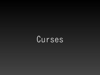 Curses | PDF