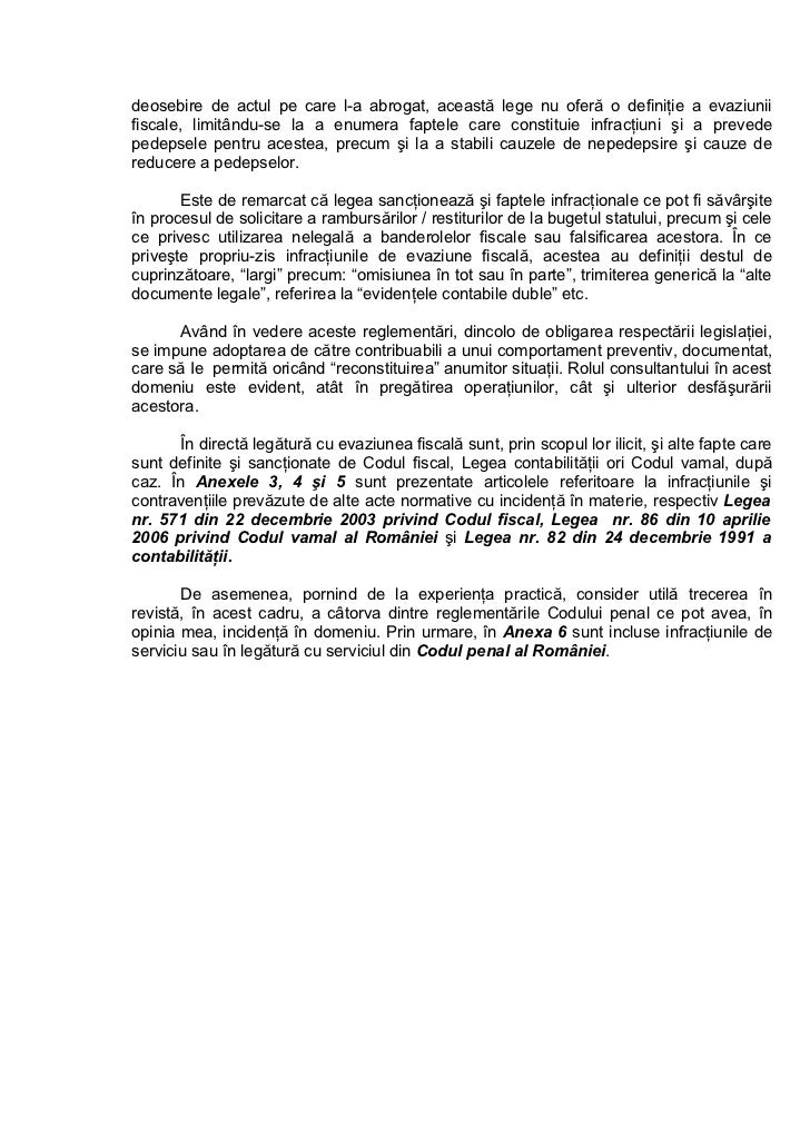 Curs Evaziune Fiscala