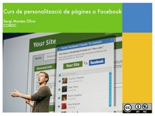 Curs de personalització de pàgines a Facebook
Sergi Montes Oliva
COBDC




                           1
 