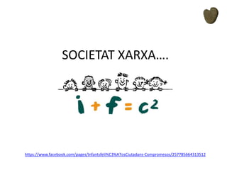 SOCIETAT XARXA….

https://www.facebook.com/pages/Infantsfeli%C3%A7osCiutadans-Compromesos/257785664313512

 