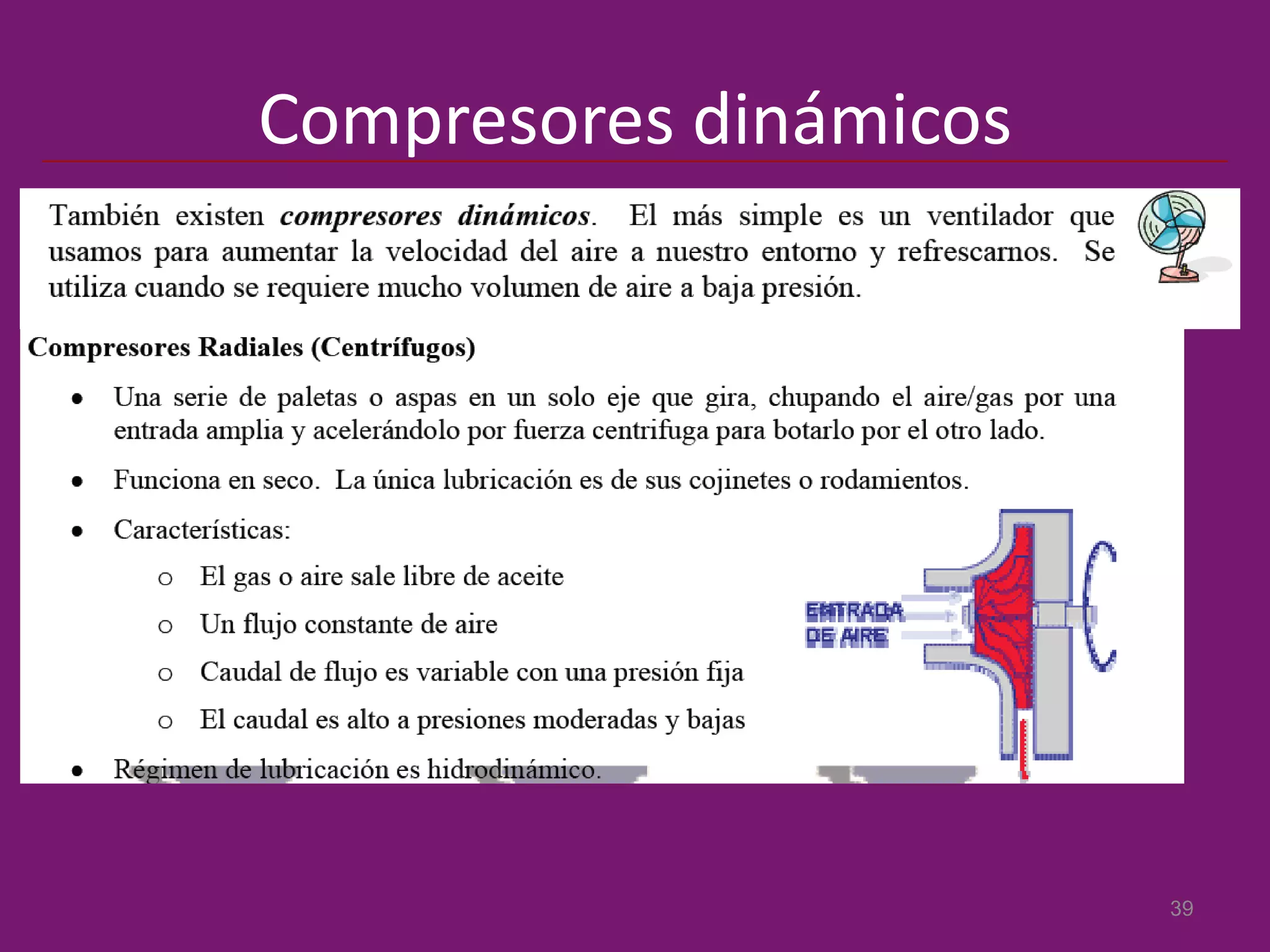Compresores dinámicos




                        39
 