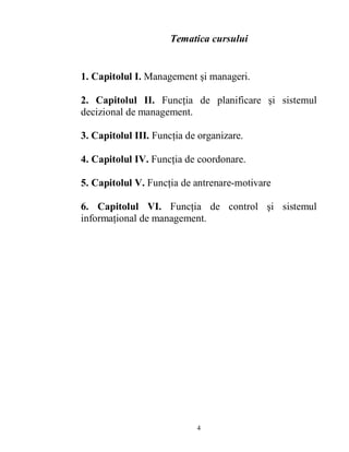 Curs management general final id | PDF
