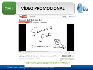 VÍDEO PROMOCIONAL http://www.youtube.com/watch?v=w0ffwDYo00Q   