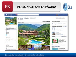 PERSONALITZAR LA PÀGINA 