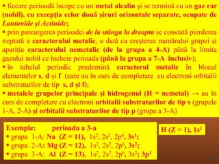 Curs nr. 2  chimie anorganica