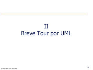 II Breve Tour por UML 