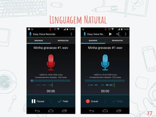 Linguagem Natural
17
 