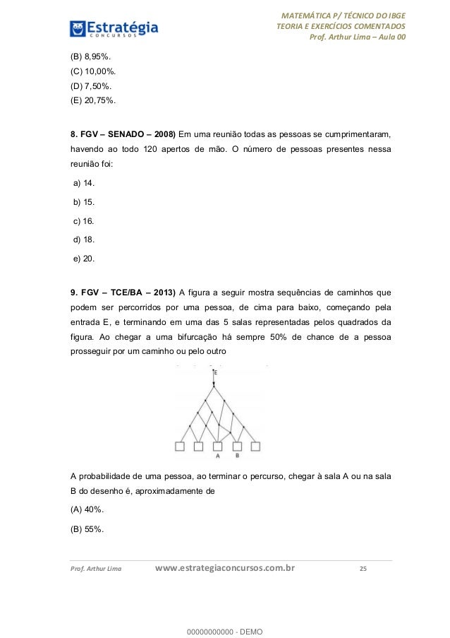 Curso de matematica para concursos