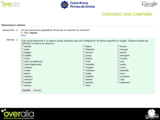 CREANDO UNA CAMPAÑA
 