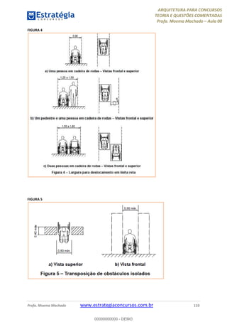 ARQUITETURA PARA CONCURSOS
TEORIA E QUESTÕES COMENTADAS
Profa. Moema Machado – Aula 00
Profa. Moema Machado www.estrategiaconcursos.com.br 110
FIGURA 4
FIGURA 5
00000000000 - DEMO
 
