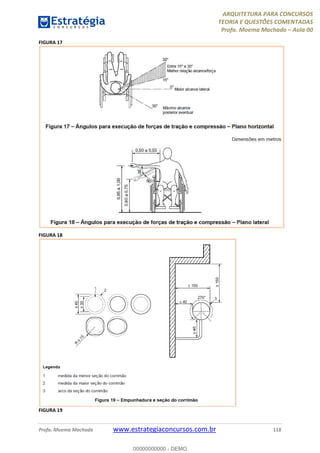 ARQUITETURA PARA CONCURSOS
TEORIA E QUESTÕES COMENTADAS
Profa. Moema Machado – Aula 00
Profa. Moema Machado www.estrategiaconcursos.com.br 118
FIGURA 17
FIGURA 18
FIGURA 19
00000000000 - DEMO
 