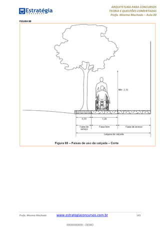 ARQUITETURA PARA CONCURSOS
TEORIA E QUESTÕES COMENTADAS
Profa. Moema Machado – Aula 00
Profa. Moema Machado www.estrategiaconcursos.com.br 143
FIGURA 88
00000000000 - DEMO
 