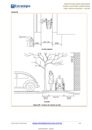 ARQUITETURA PARA CONCURSOS
TEORIA E QUESTÕES COMENTADAS
Profa. Moema Machado – Aula 00
Profa. Moema Machado www.estrategiaconcursos.com.br 144
FIGURA 89
00000000000 - DEMO
 